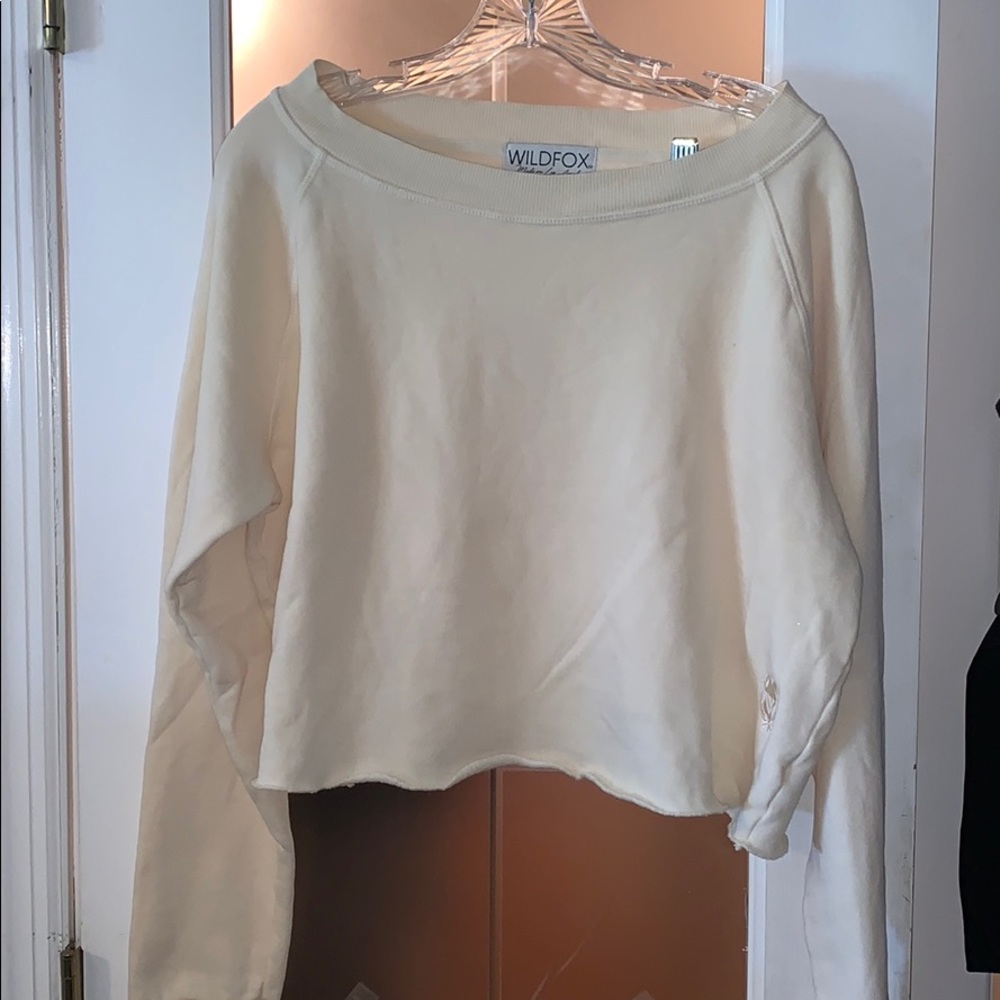 Wildfox Cropped Sweatshirt